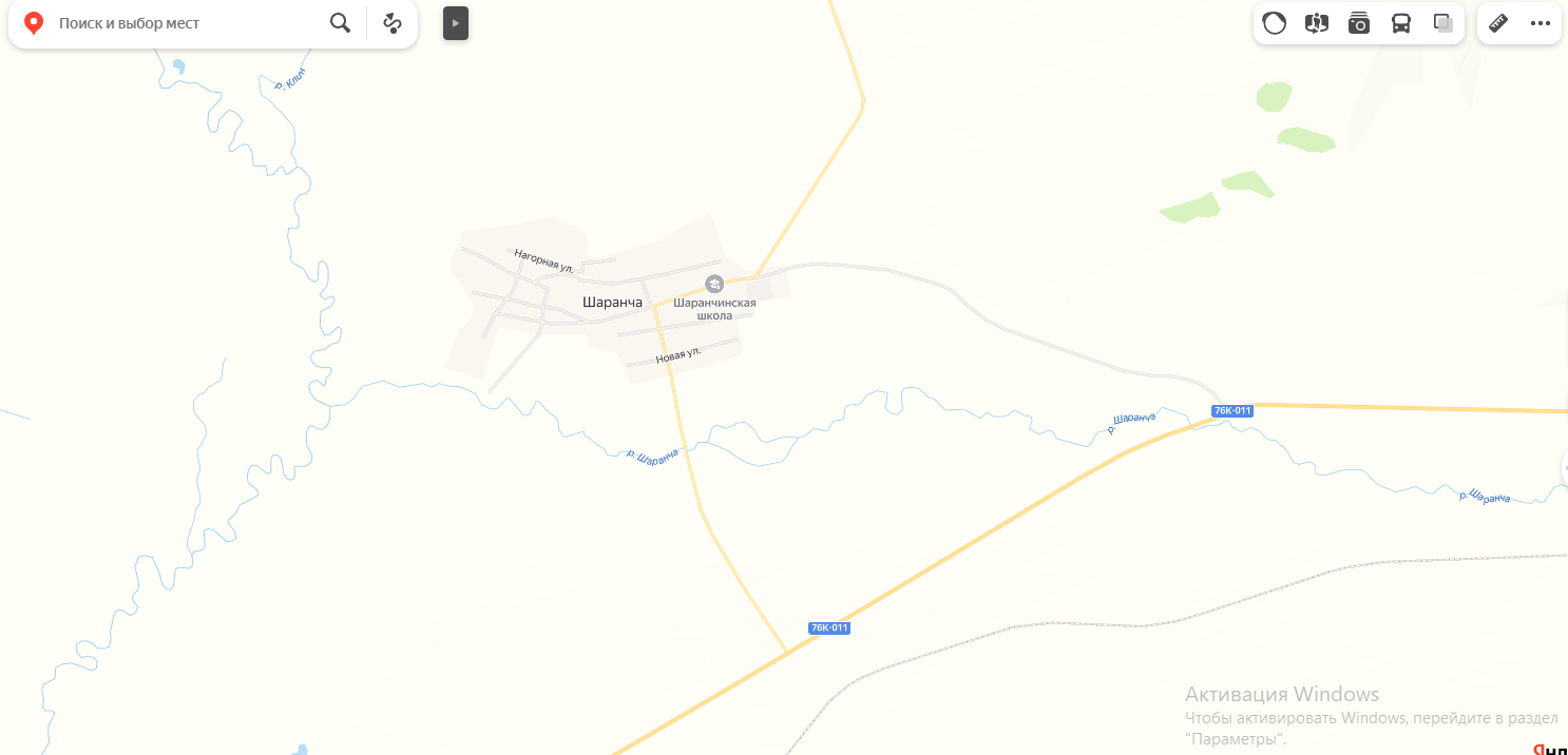 674648, Забайкальский Край , р-н Александрово-заводский, с Шаранча, ул Советская, зд. 1, Шаранча.